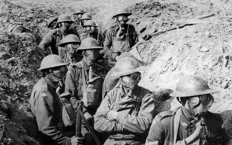australische20soldaten20in20een20loopgraaf20bij20ieper20tijdens20de20eerste20wereldoorlog20foto20mediahuis