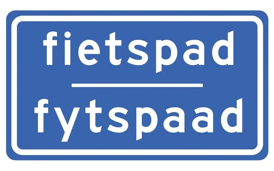 bord fytspaad fietspad