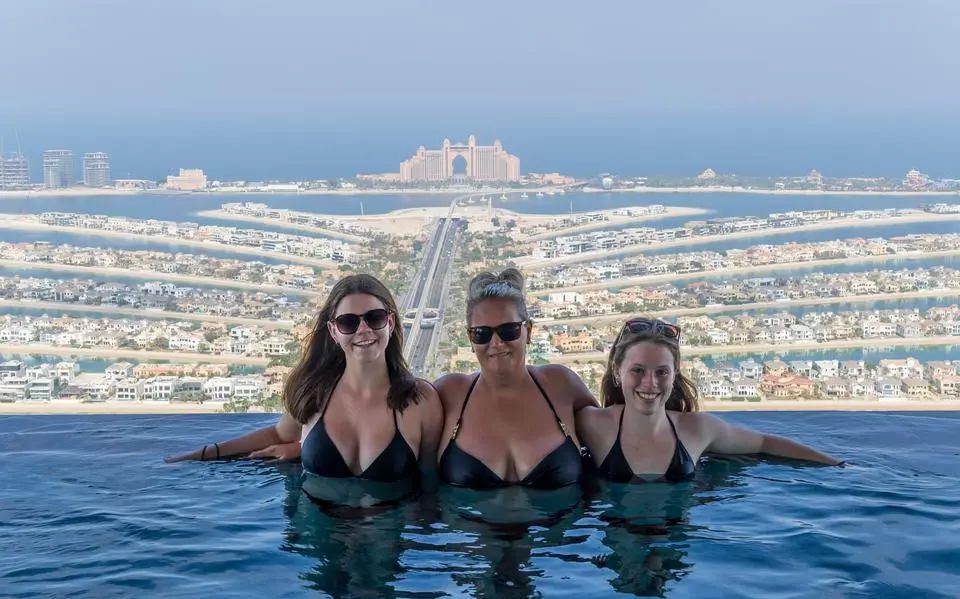 dubai hoogste zwembad