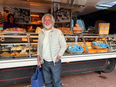 een ochtendje slenteren over de zaterdagmarkt met peter
