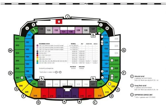 De Grolsch Veste Plattegrond SCC 20003 klein