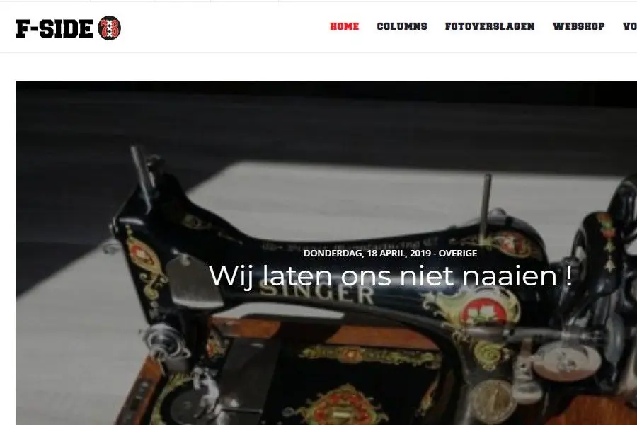ajax f side supporters