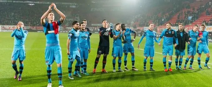 az bedanken supporters sportfoto oost