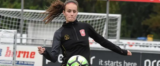 bente jansen fc twente vrouwen training 04 10 2017
