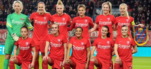 fc twente vrouwen teamfoto 2015 2016