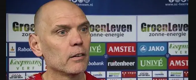 jurgen streppel trainer sc heerenveen