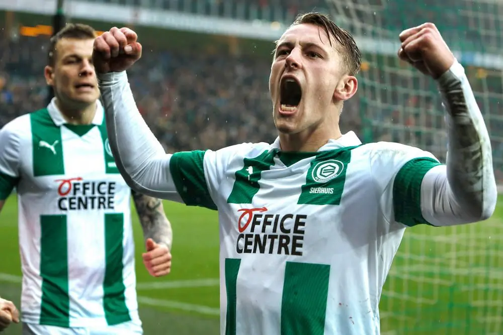 kaj sierhuis fc groningen spits juichen 2019