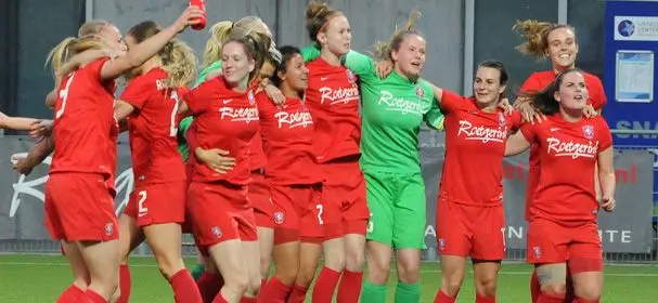 kampioen fc twente vrouwen feest