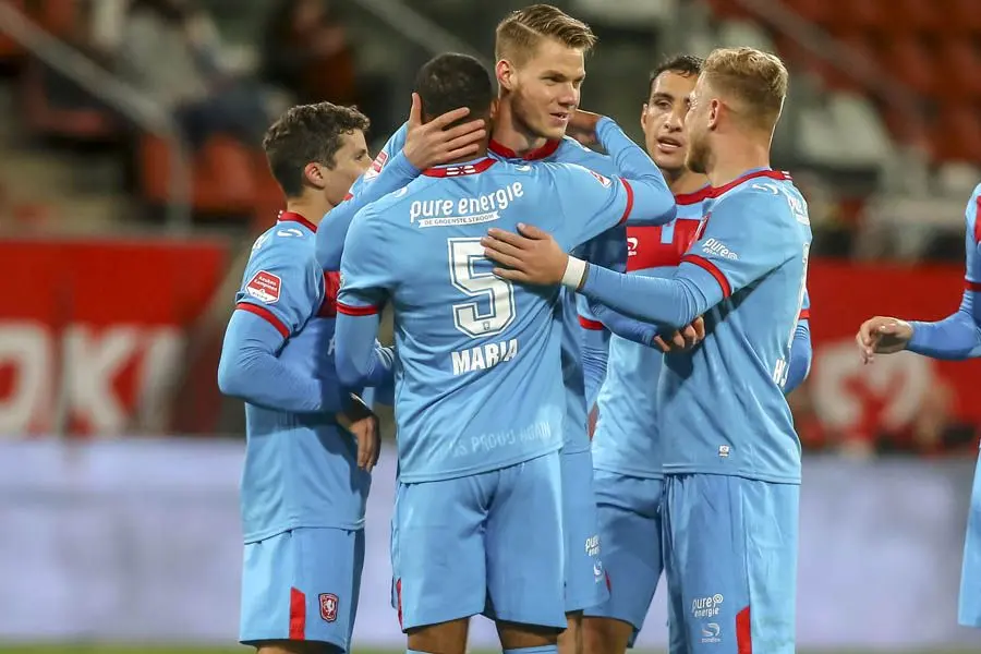 oosterwijk holscher vieren doelpunt fc twente fc utrecht 2018