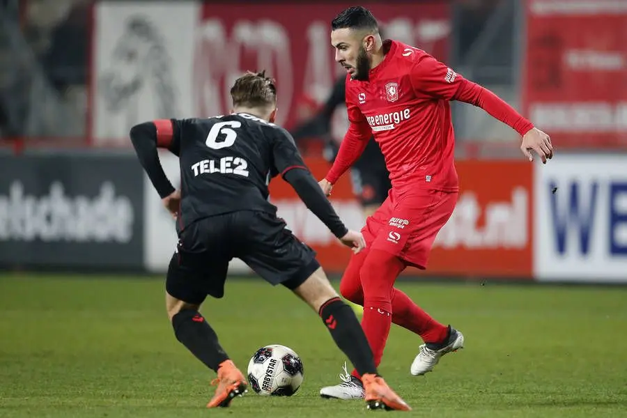 oussama assaidi fc twente jong fc utrecht duel rentree