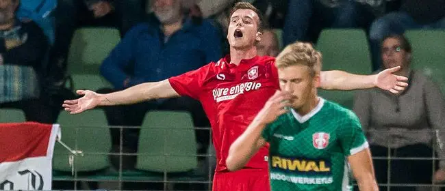 peet bijen fc dordrecht fc twente doelpunt vieren