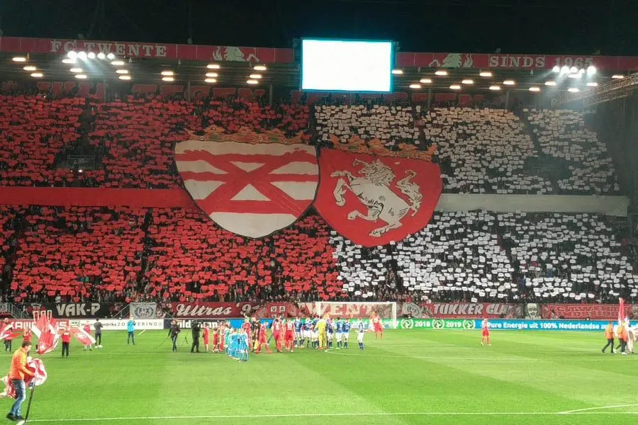 sfeeractie vak p ultras fc twente den bosch 2019
