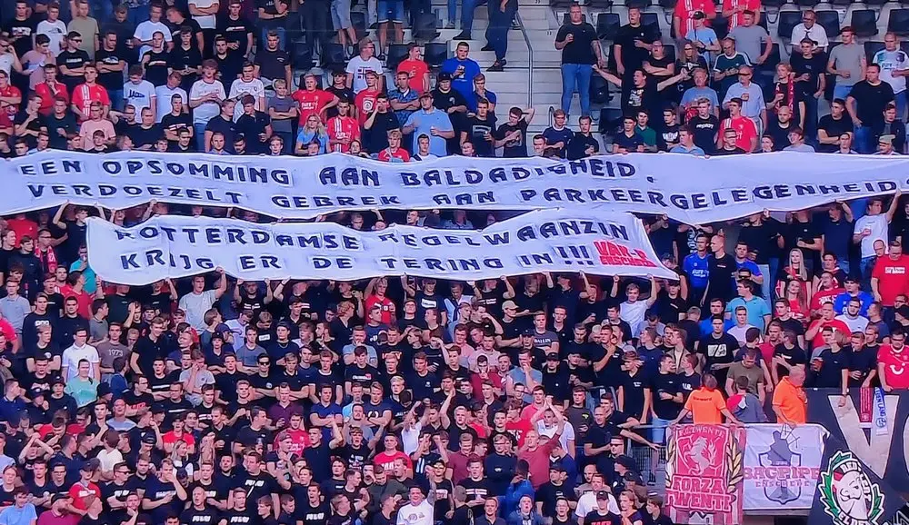 spandoek az uit feyenoord boycot 2022
