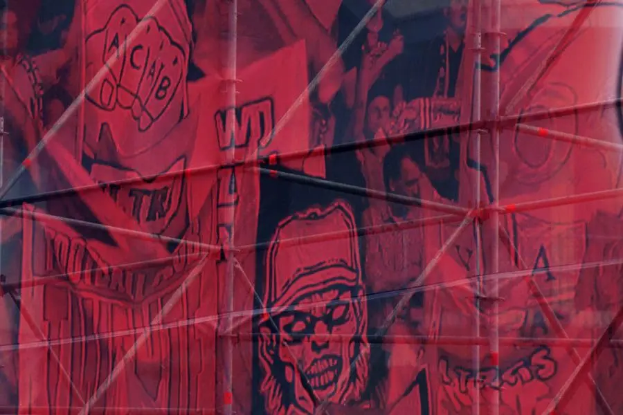 supporters fc twente wand vak p sfeer