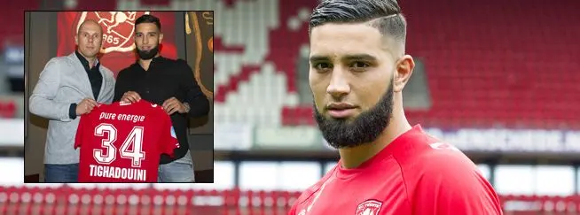 tighadouini fc twente rugnummer 34 OP