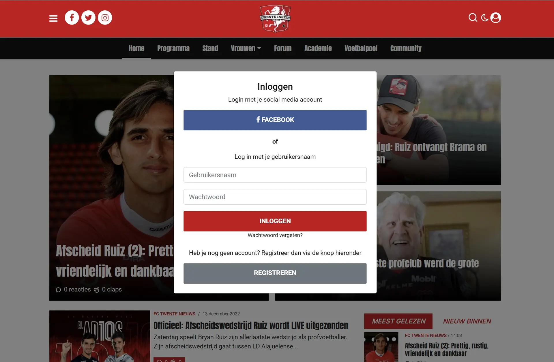 website login
