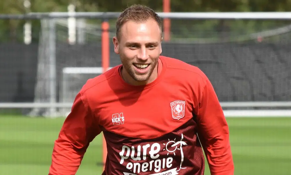 xandro schenk enthousiast training fc twente 2019