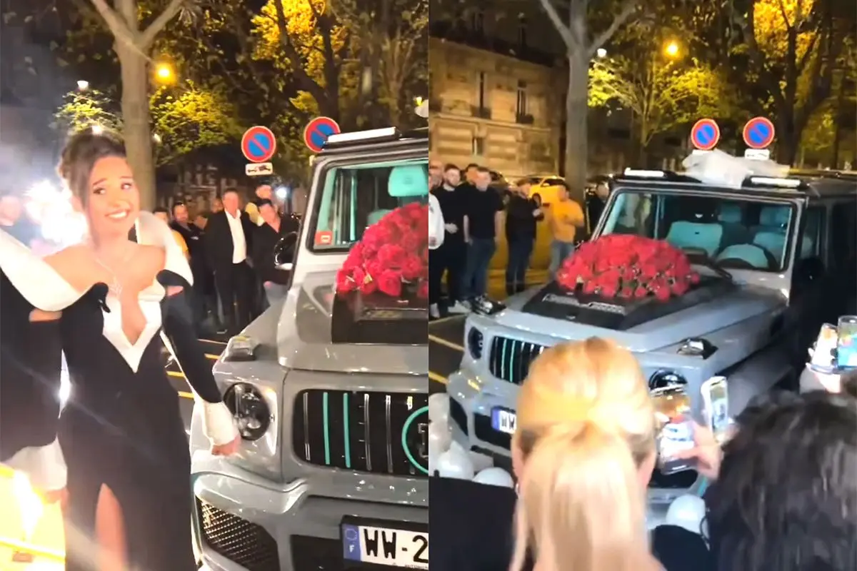 thumb vk lorelei uit parijs viert haar 18e verjaardag en papa heeft een mooi cadeau gekocht
