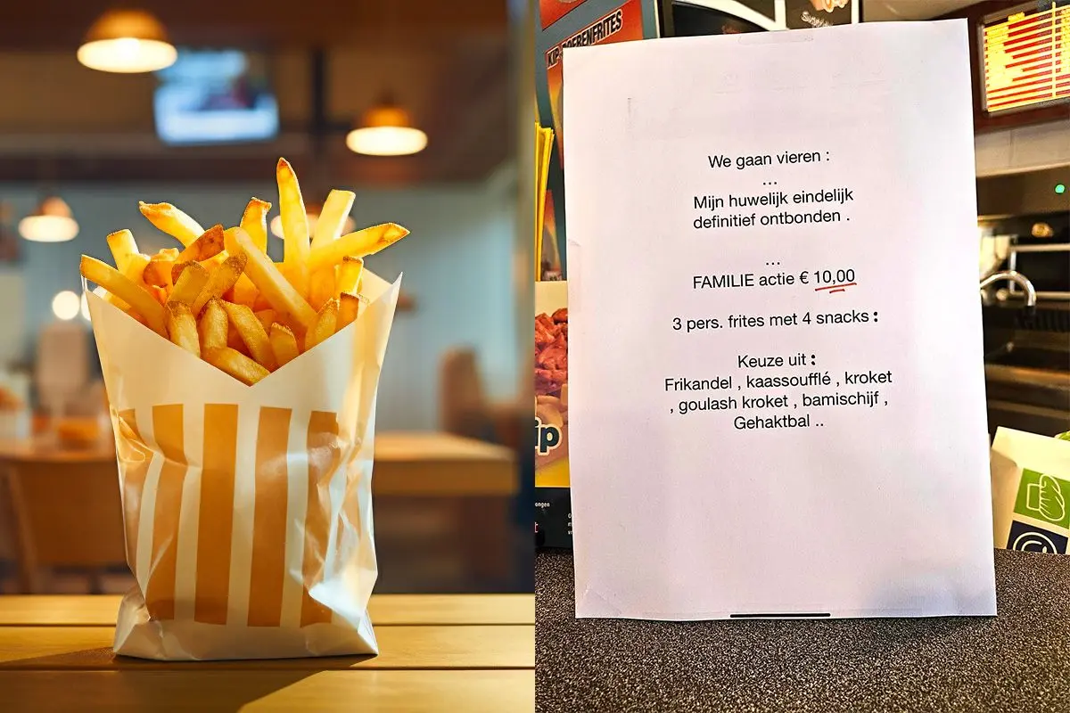 thumb vk huwelijk eigenaar friettent in dongen ontboden wordt gevierd met een familie actie