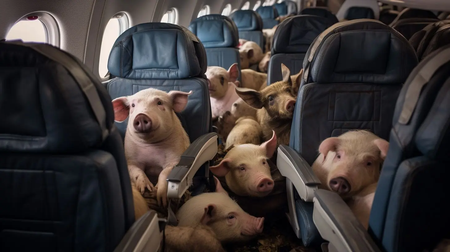 thumb vk klm vlucht maakt tussenlanding op bermuda vanwege stinkende varkens