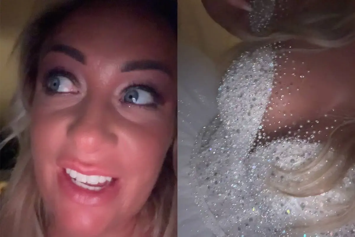thumb vk influencer closet van val is getrouwd en laat actie uit de huwelijksnacht zien