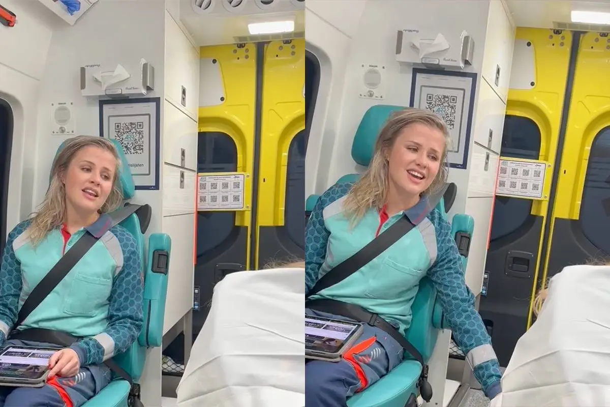 thumb vk zangeres zingt op laatste ambulancerit van zieke vrouw