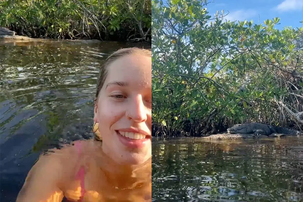 thumb vk zwemmen met krokodillen is wel een beetje spannend