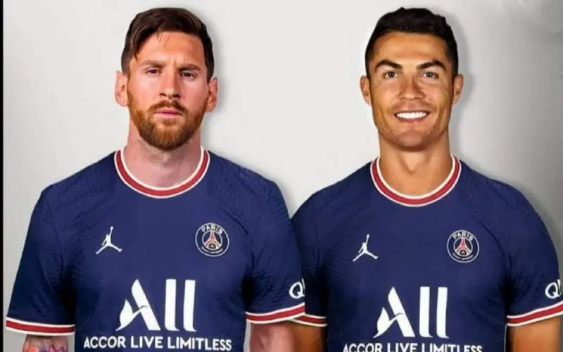 f messi cr7