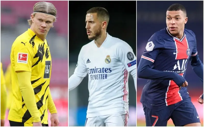 haalandhazardmbappe