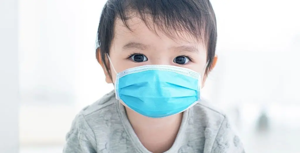 1679 children and face masks most large