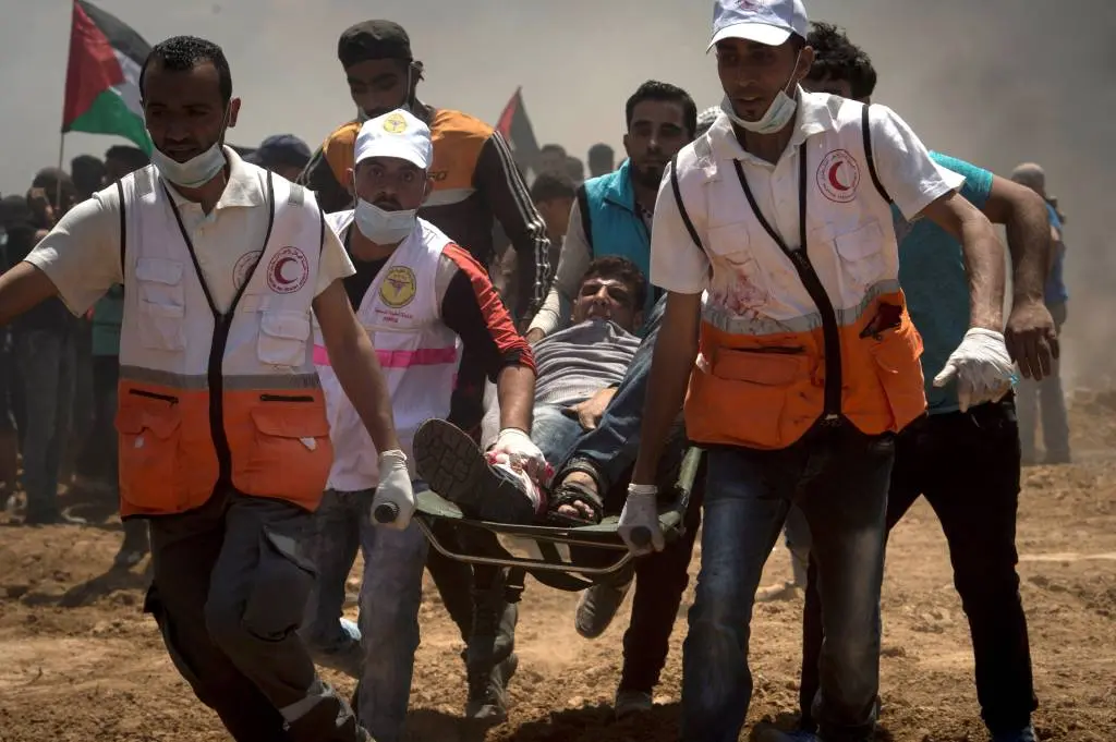 betogingen gaza lopen uit op bloedbad1526306648