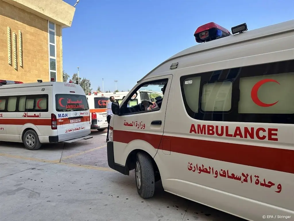 hamas veel doden door aanval op ambulancekonvooi1699026086