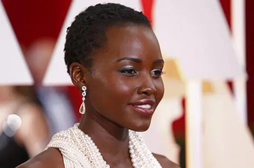 lupita nyongo wearing chopard
