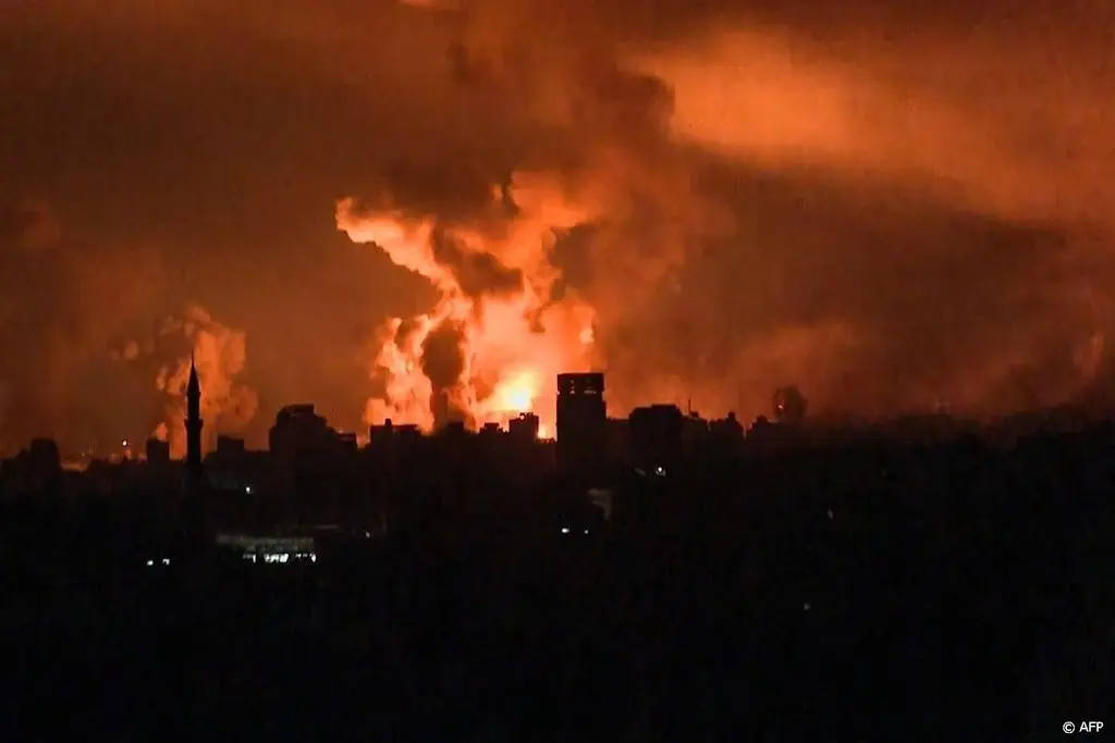 nachtelijke gevechten in gaza nog altijd geen communicatie1698470262