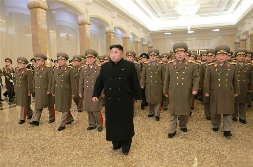 noord korea reageert op oefening met raketten1425265453