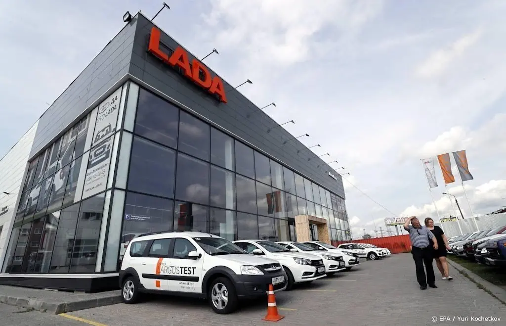 russische autoverkoop gekelderd door sancties1654517534