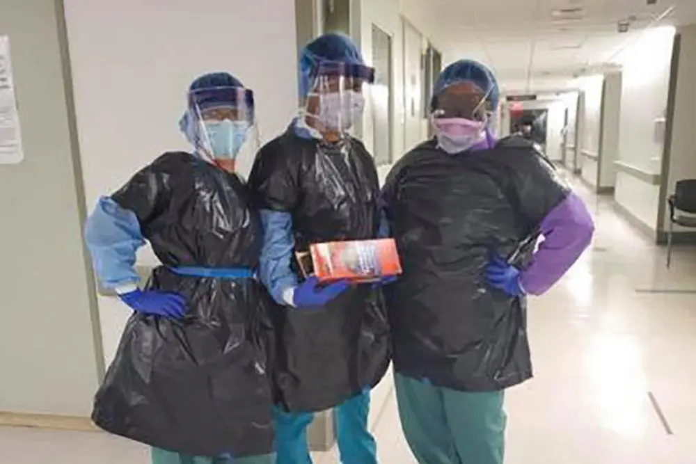 trash bags hospital