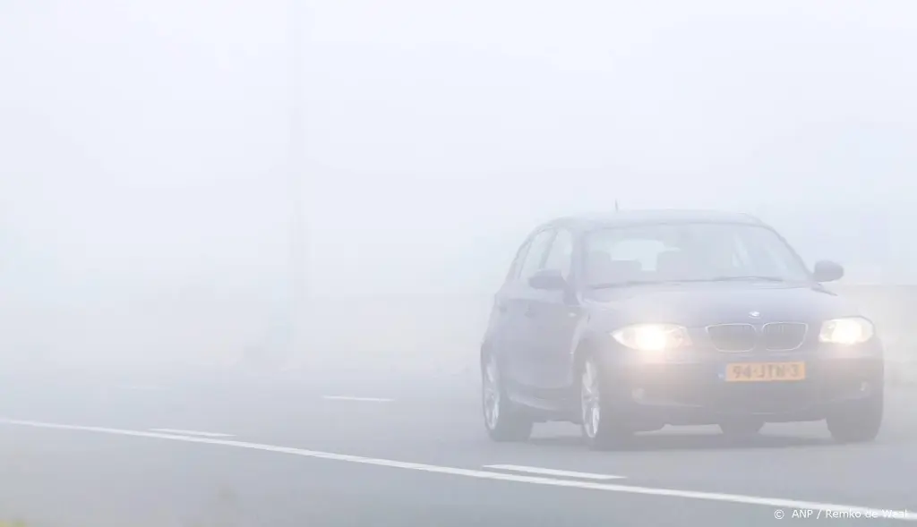waarschuwing voor dichte mist in bijna hele land1607497469