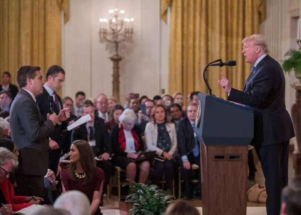 witte huis doet cnn verslaggever in de ban1541642902