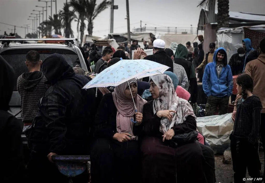 vn meer dan 1 miljoen mensen in extreem overvol rafah1704259294