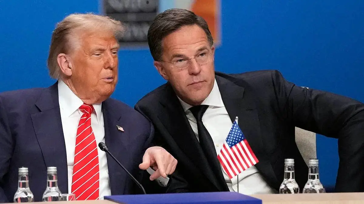 nato-summit-trump-nato-secretary-general-mark-rutte-plenary-session-2