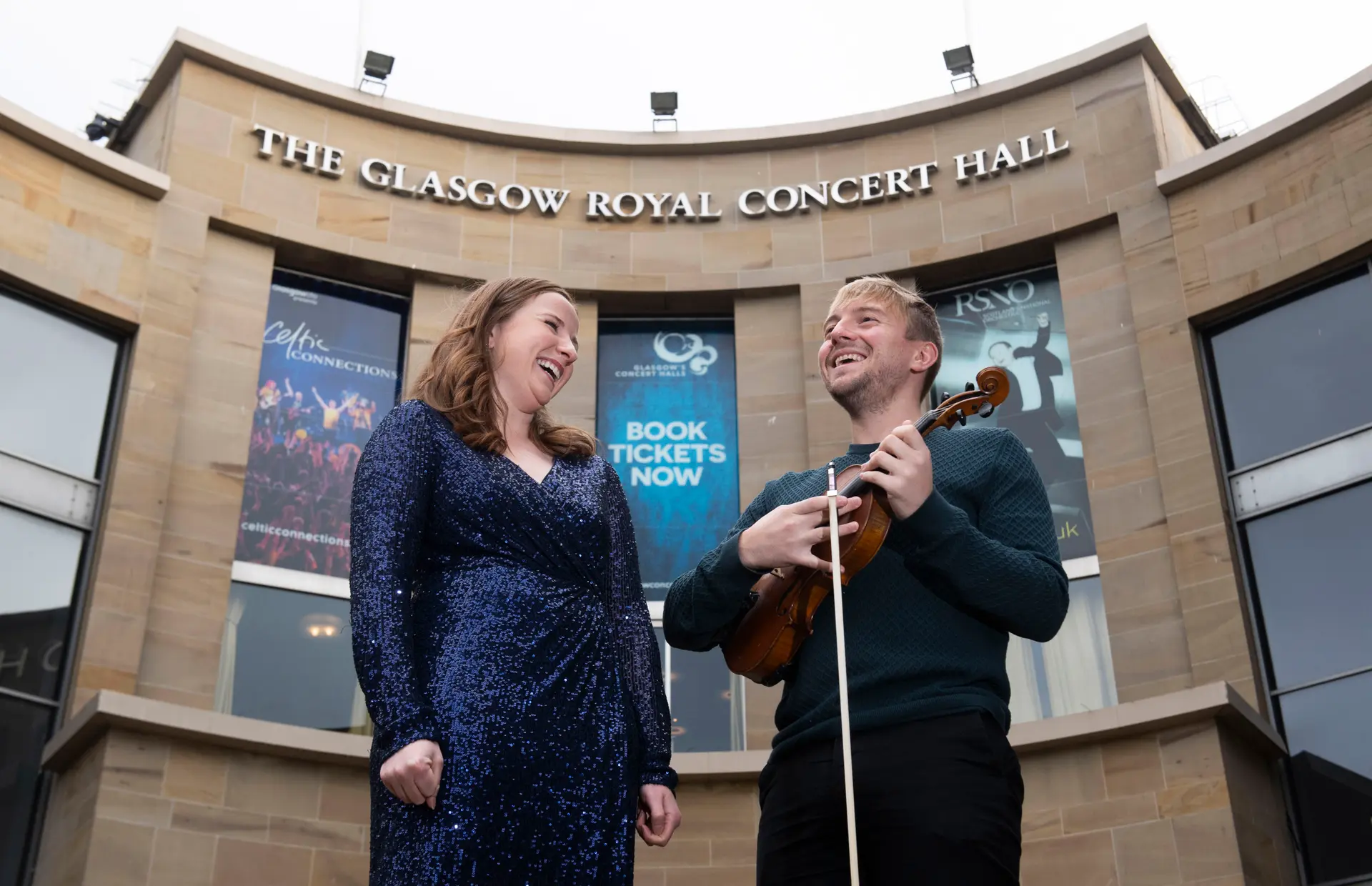 celtic connection met viool bij Royal Concerthall