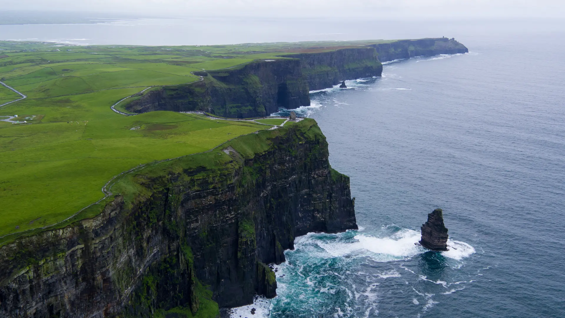 ierland landschap klif