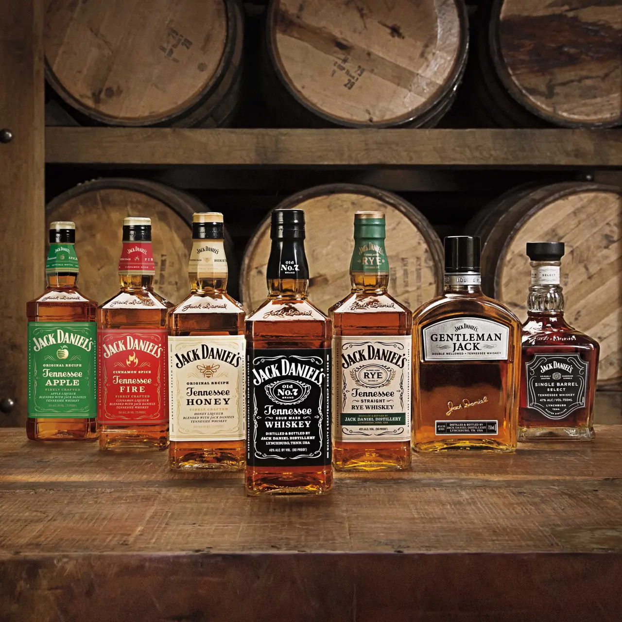 jack daniels flessen