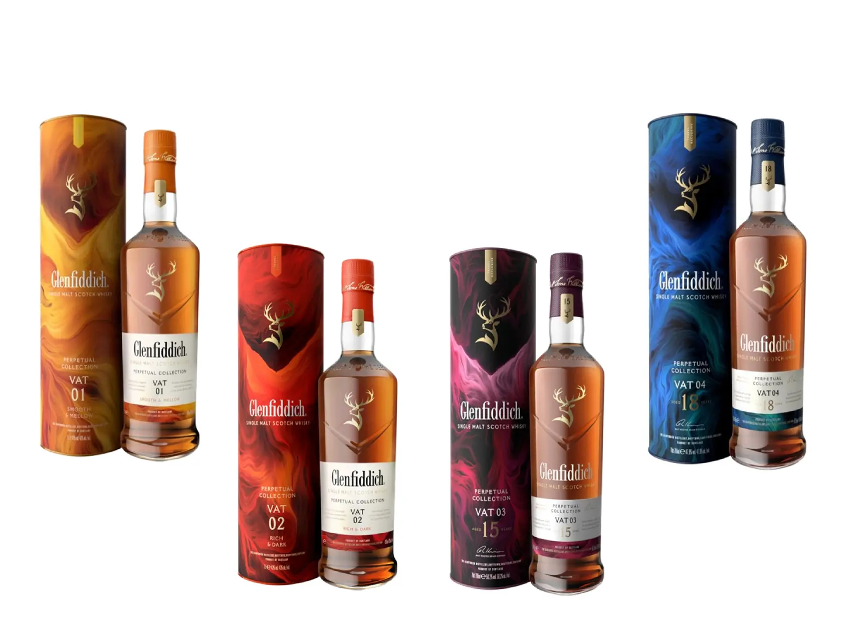 Glenfiddich perpetual collection single malt whisky
