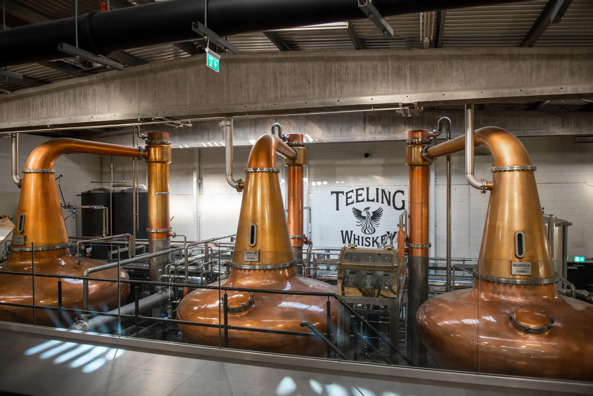 teeling whiskey distillery stills