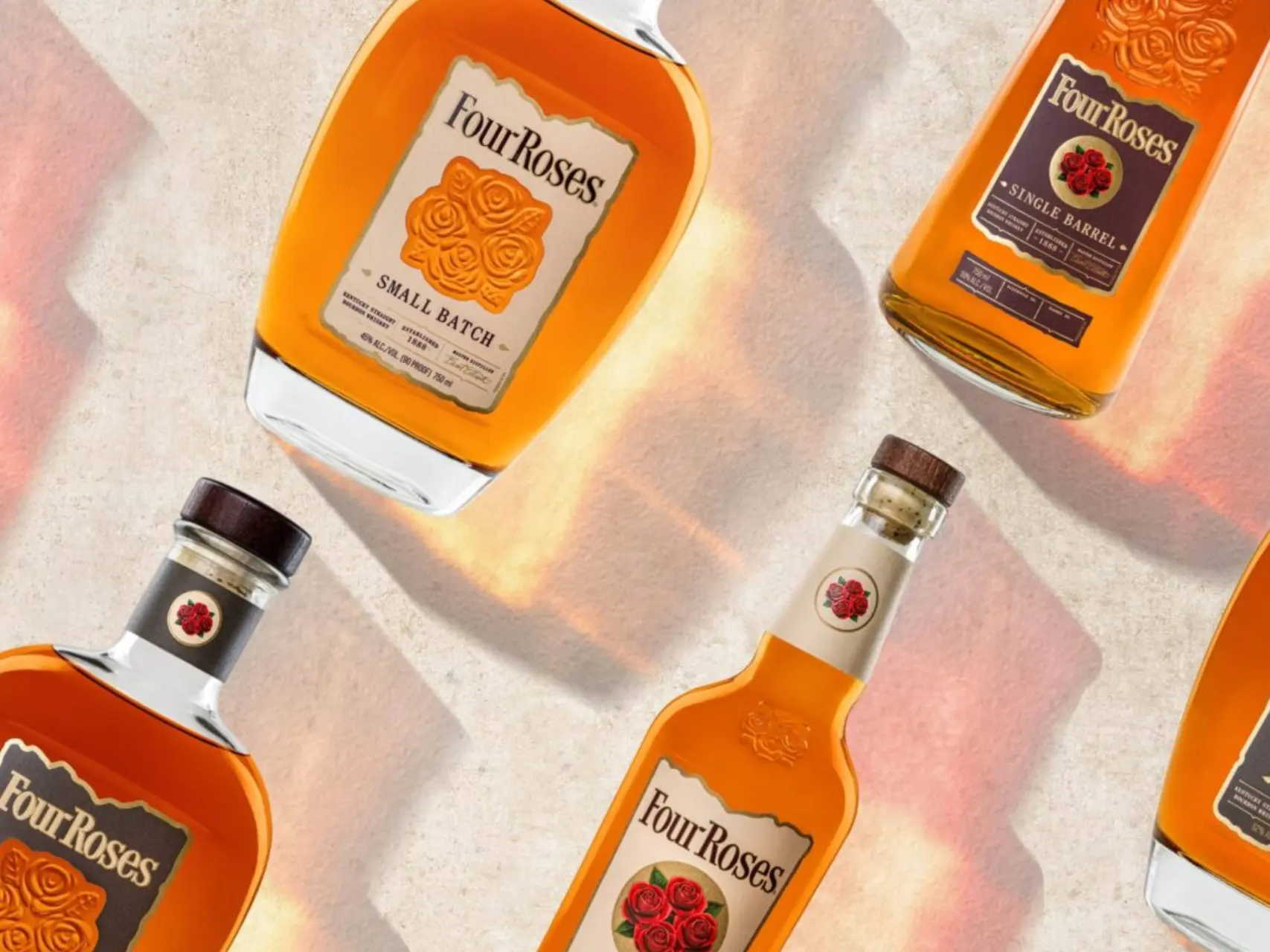 four roses rebranding bottles