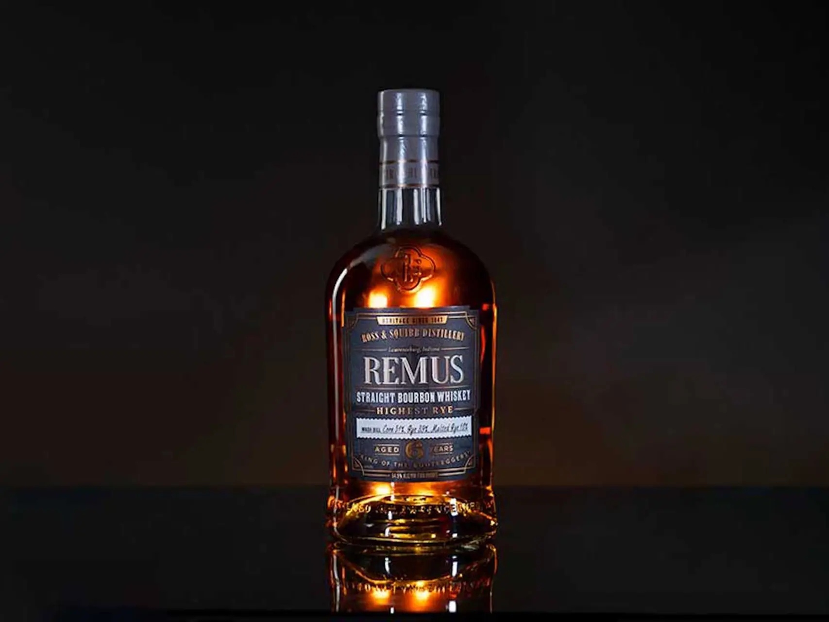 remus highest rye bourbon