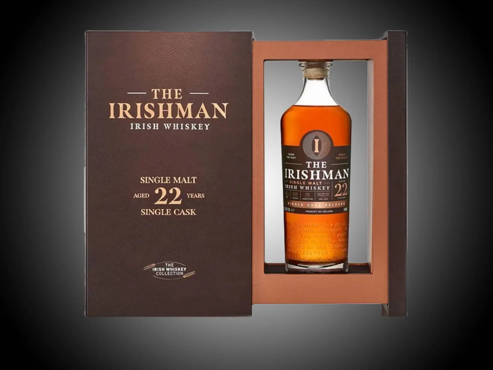 the irishman 22 year oid whiskey