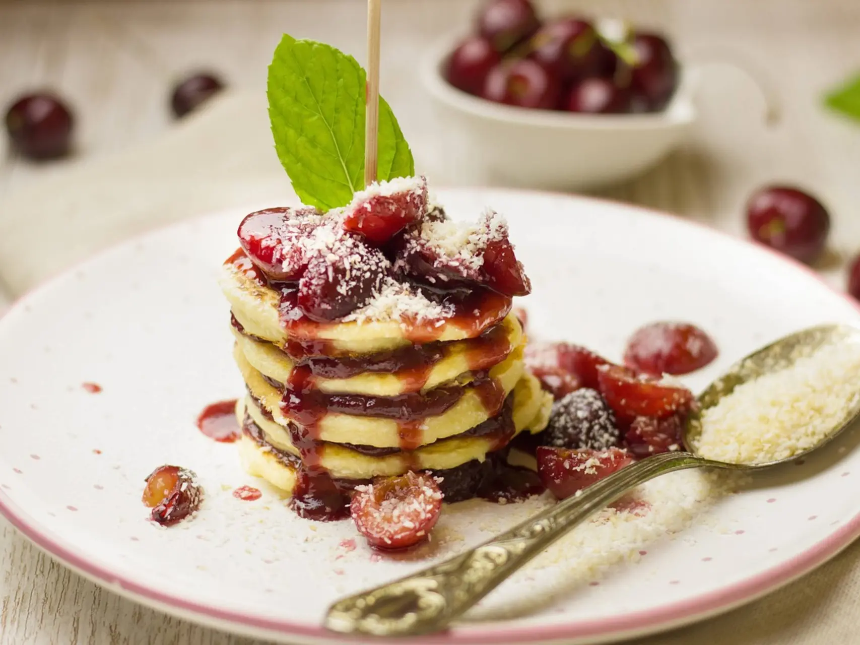 pannenkoek kersen
